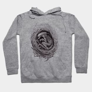 extraterrestrial Nest alien funny Hoodie